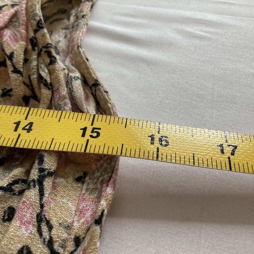 Lucky Brand Women's Floral Boho Maxi Dress Size S Boho Hippie Festival Flowy - Picture 4 of 12
